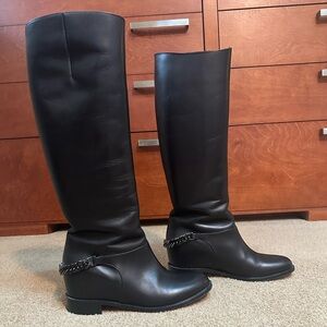 Christian Louboutin Cate Knee High Riding Boots